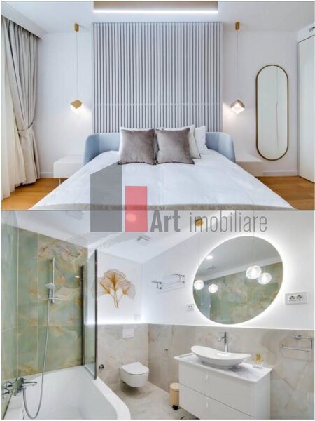Herastrau, apartament 2 camere lux in Persepolis, renovat 2024