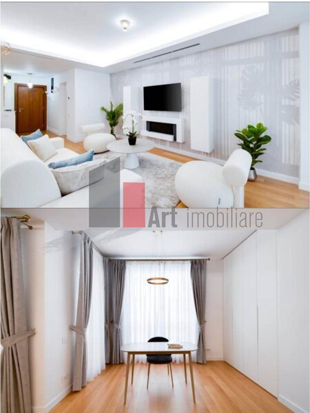 Herastrau, apartament 2 camere lux in Persepolis, renovat 2024