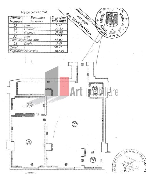 Herastrau, apartament 2 camere lux in Persepolis, renovat 2024